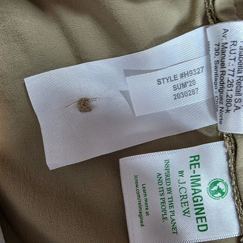 J.Crew Men 34 Khaki Tech Shorts Stretch 9" Inseam Re-Imagined Casual Golf - Picture 9 of 10